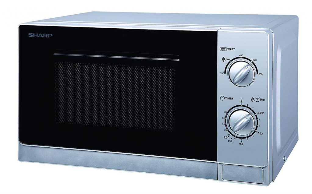 SHARP R20DSLM 20 Litres Microwave Oven Silver