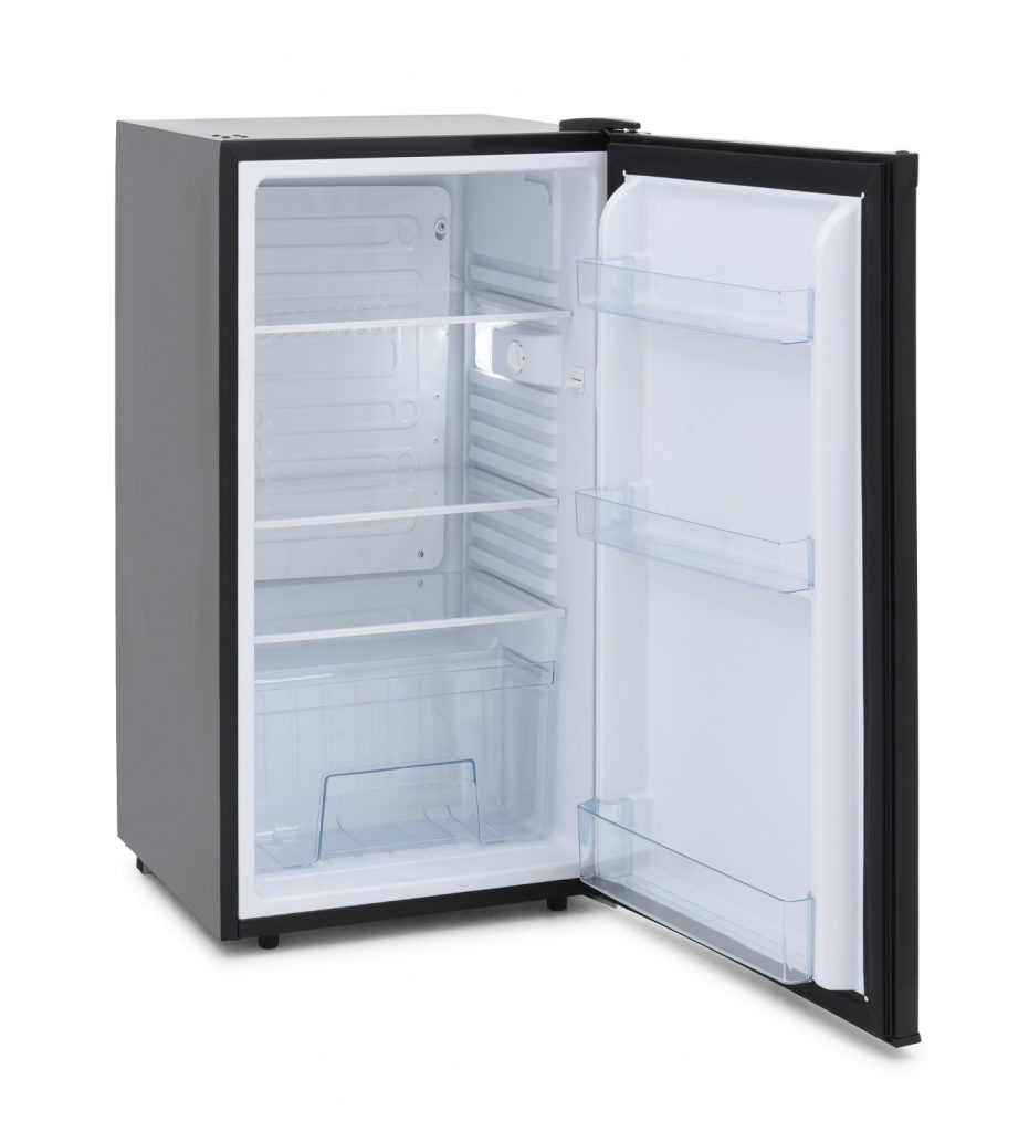 IceKing RL114BK.E | Under Counter Freestanding Larder Fridge - Black