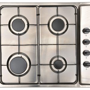 Montpellier MGB60X 58cm Side Control Gas Hob - Stainless Steel