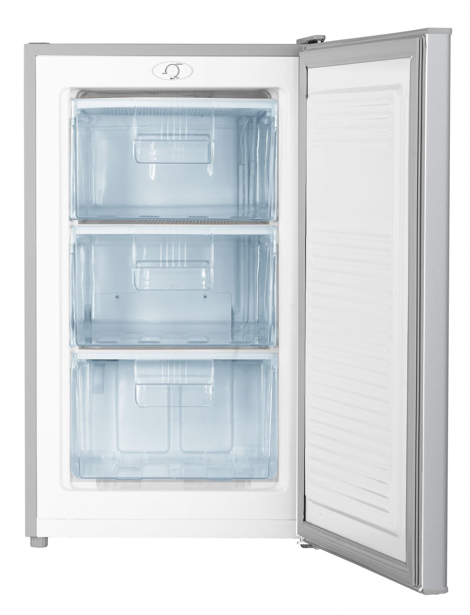 Iceking RZ83SE 50cm 73L Under Counter Freezer Silver