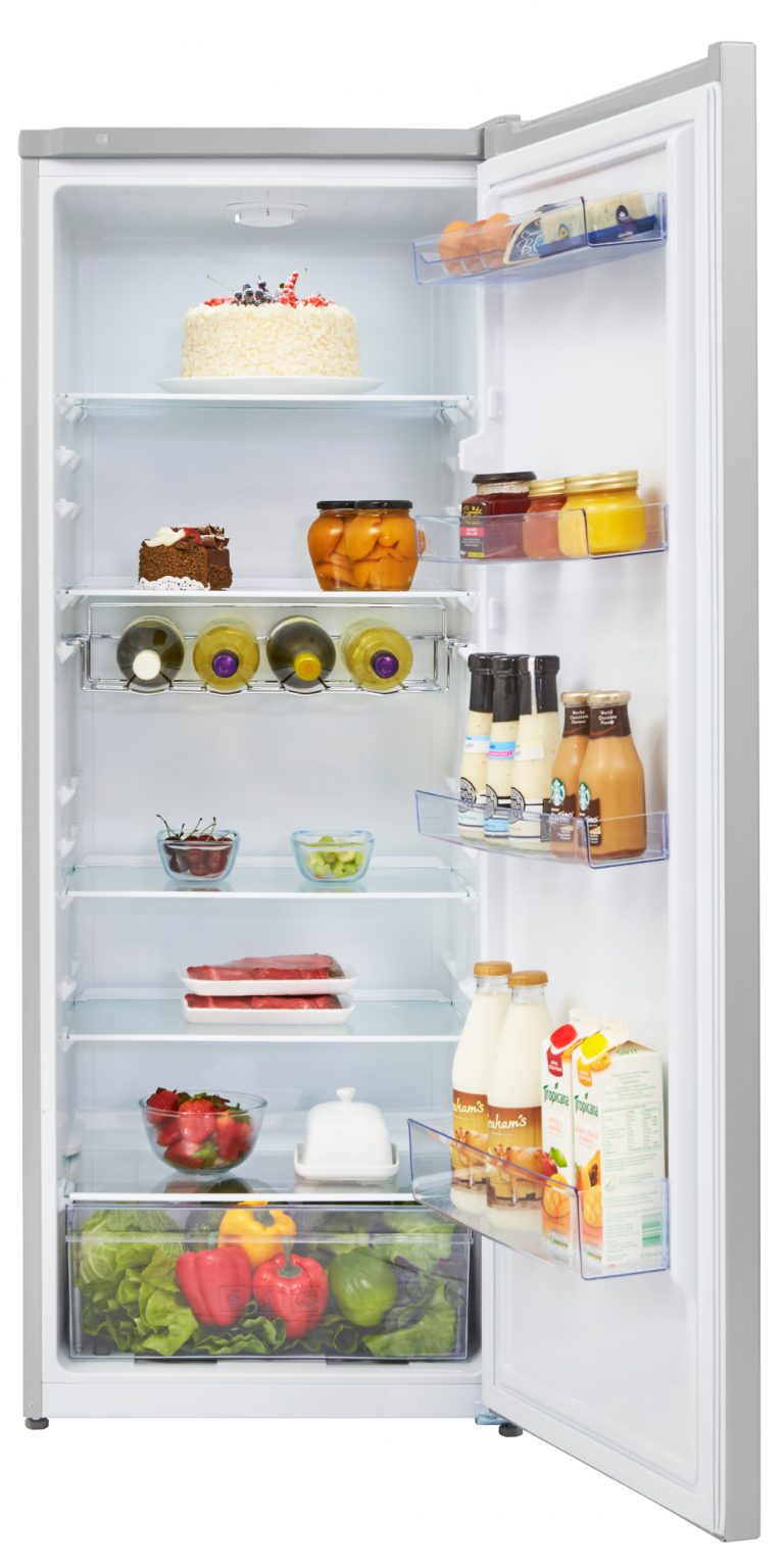 Beko LSG3545S | Tall Freestanding Larder Fridge - Silver