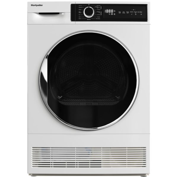 Montpellier MTDC8SDW 8kg Condenser Tumble Dryer