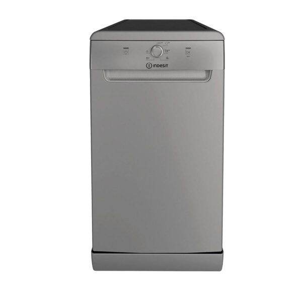 Indesit DF9E1B10S INDESIT SILVER SLIMLINE DISHWASHER