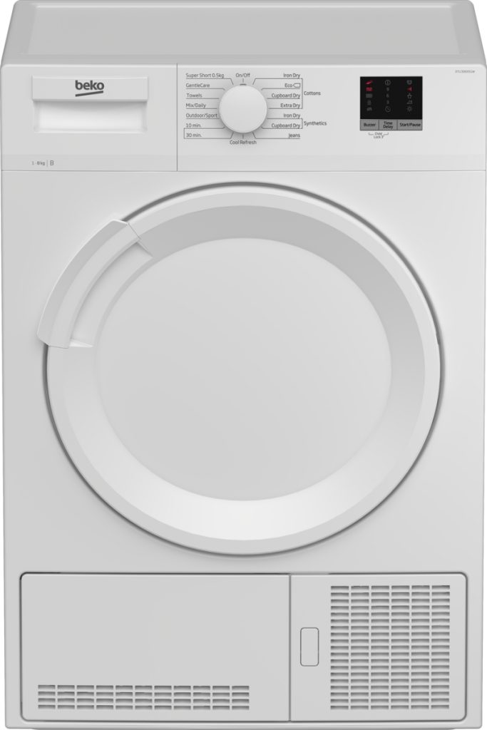 Beko DTLCE80051W 8kg Condenser Tumble Dryer