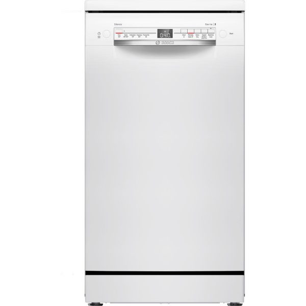 Bosch SPS2IKW01G 45cm Freestanding Slimline Dishwasher