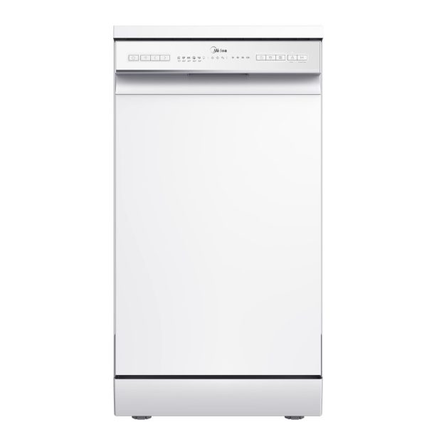 Midea MDWEF1034CW 45cm Freestanding Slimline Dishwasher