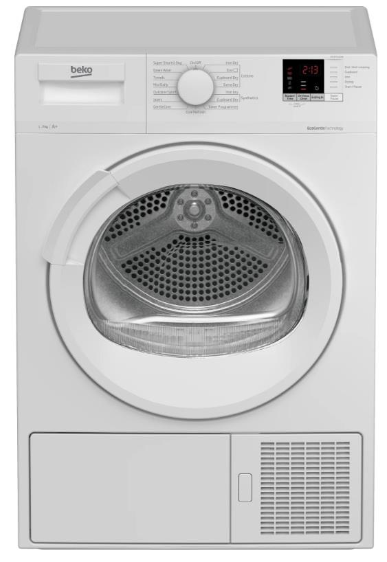 Beko DTLP71151W 7kg Heat Pump Tumble Dryer